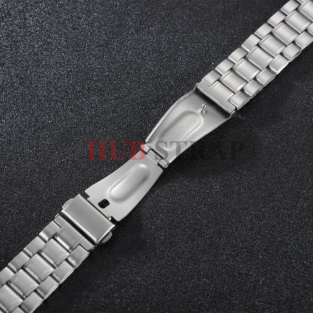 Stainless Steel Band Quick Release 22mm Straps for Seiko Universal Watchband Belt Men Women Folding Buckle Watch Accessories