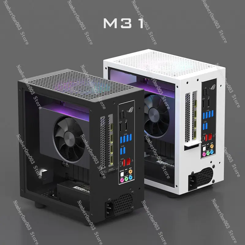 Casing Komputer Mini ITX M21 / - Aio Liquid Cooler ulasan dan harga