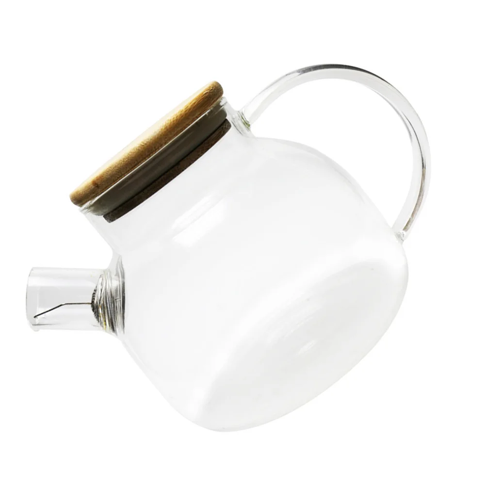 

Glass Teapot Heat Resistant Teaware Pots Kettle Coffee Water Cup High Borosilicate Heat-resistant
