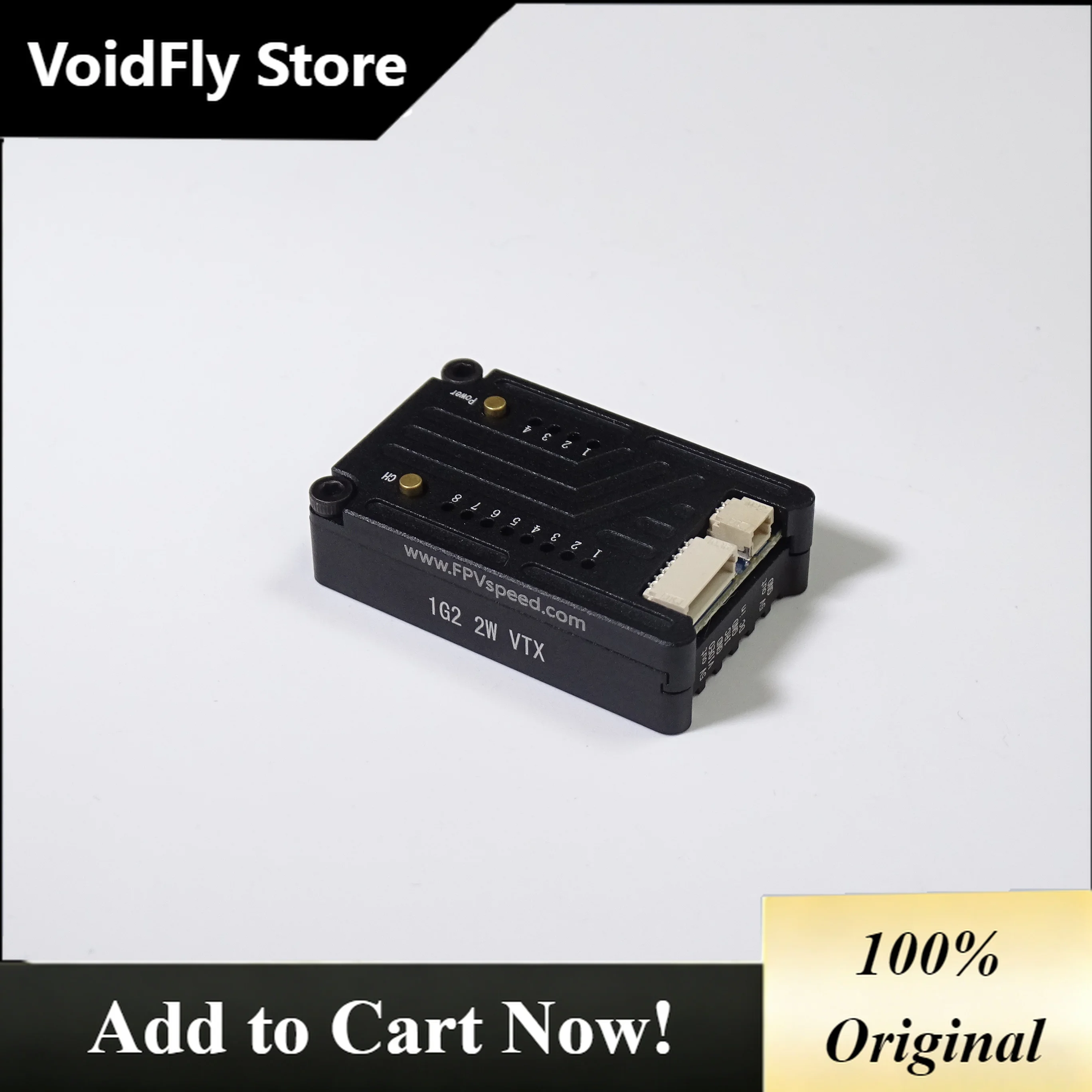 VoidFly FPV Speed 2W 1.2G1.3G 8CH VTX-S3 Long-Range Image Transmitter Unmanned Aerial Vehicle Long-distance Transmission Transmi