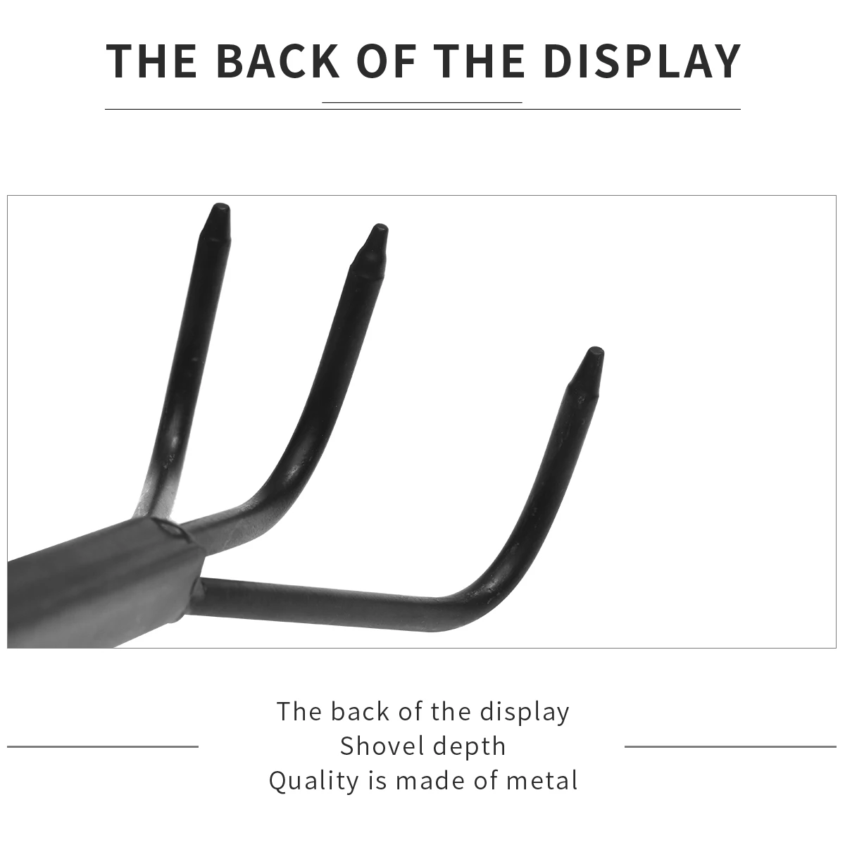 

2Pcs Three Teeth Rake Garden Tool Mini Portable Plastic Fork Set Safe Yard Lawn Weedling Planting Agricultural Rake Tools