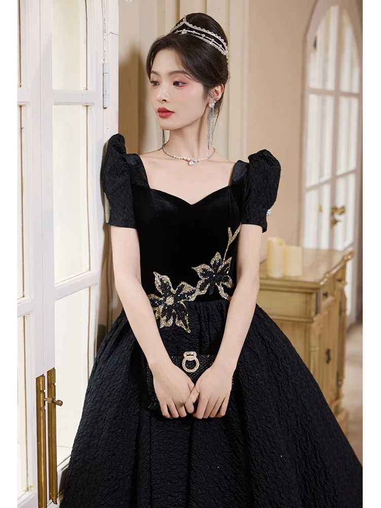 

Ele Bla Evening Gown Women's High-End Birthday Performance Host Dr Luxury mat New 2025 Par Dr