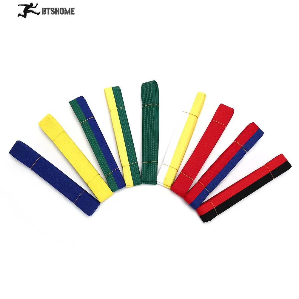 Taekwondo sztuki walki pas Karate Judo podwรณjne Wrap sztuki walki pasek sport gorฤ
ca sprzedaลผ