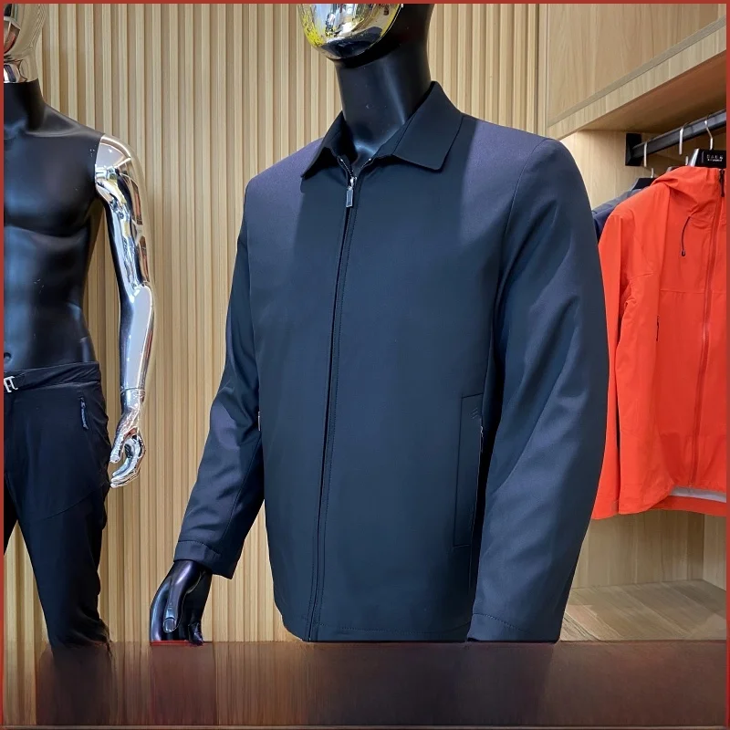 

Новое осенне-зимнее мужское байковое пальто для поездок на работу, стеганое хлопковое теплое пальто с воротником, молодежный тренд