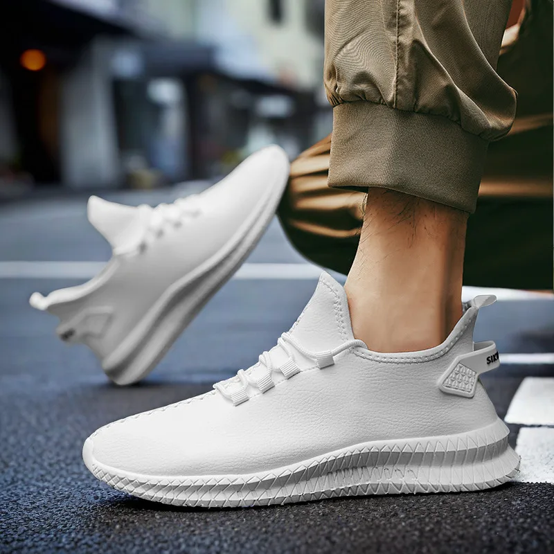 Versatile Working Shoes For Men Single Height Shoes Without Heels Mens Tennis Breathing Men's Summer Mesh Sneakers Lady Tennis