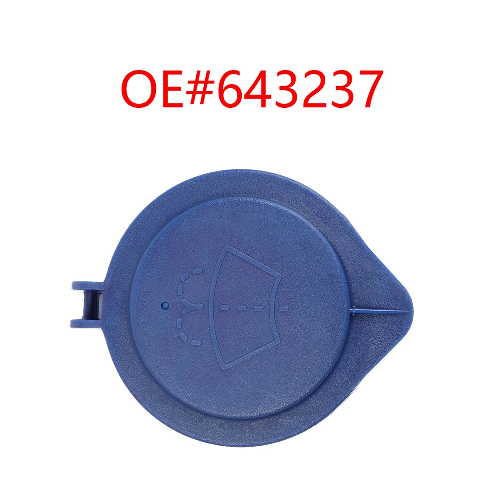 For Peugeot 407 2004-2011 3008 2008-2016 5008 2009-2016 Fluid Reservoir Cap Windshield Washer Tank Bottle Cover 643237