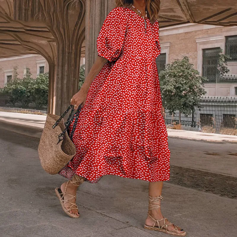 Polka dots - Red