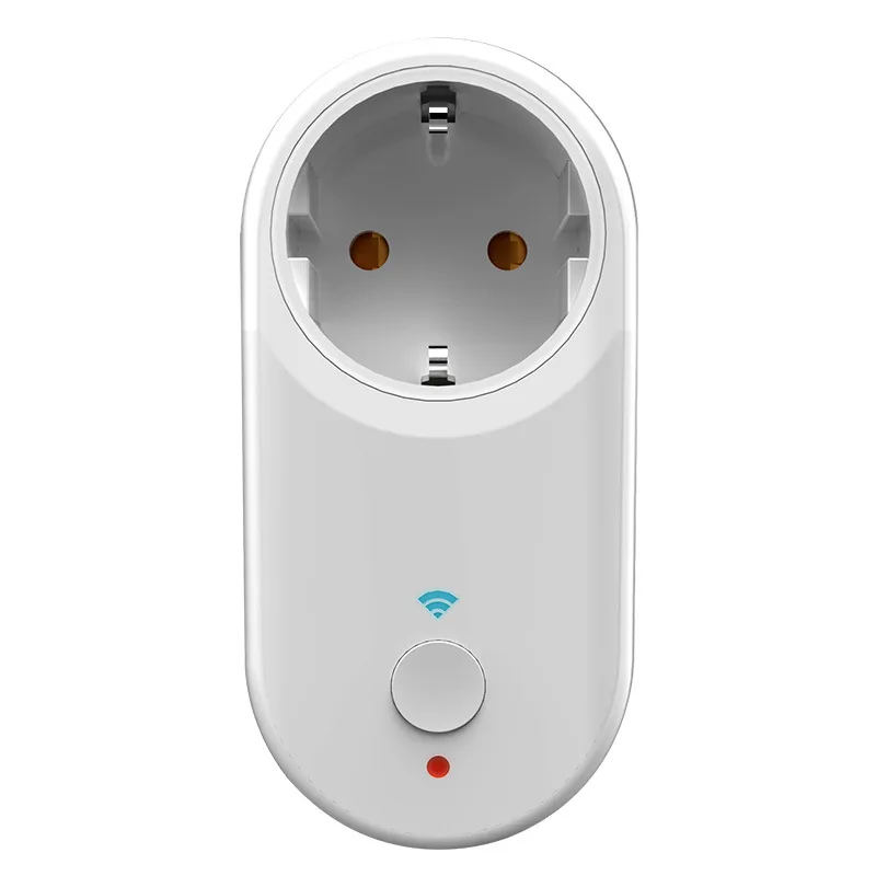 16A Smart WiFi Socket AC90-250V EU Plug Power Outlet APP Control Support Alexa Google Voice Control