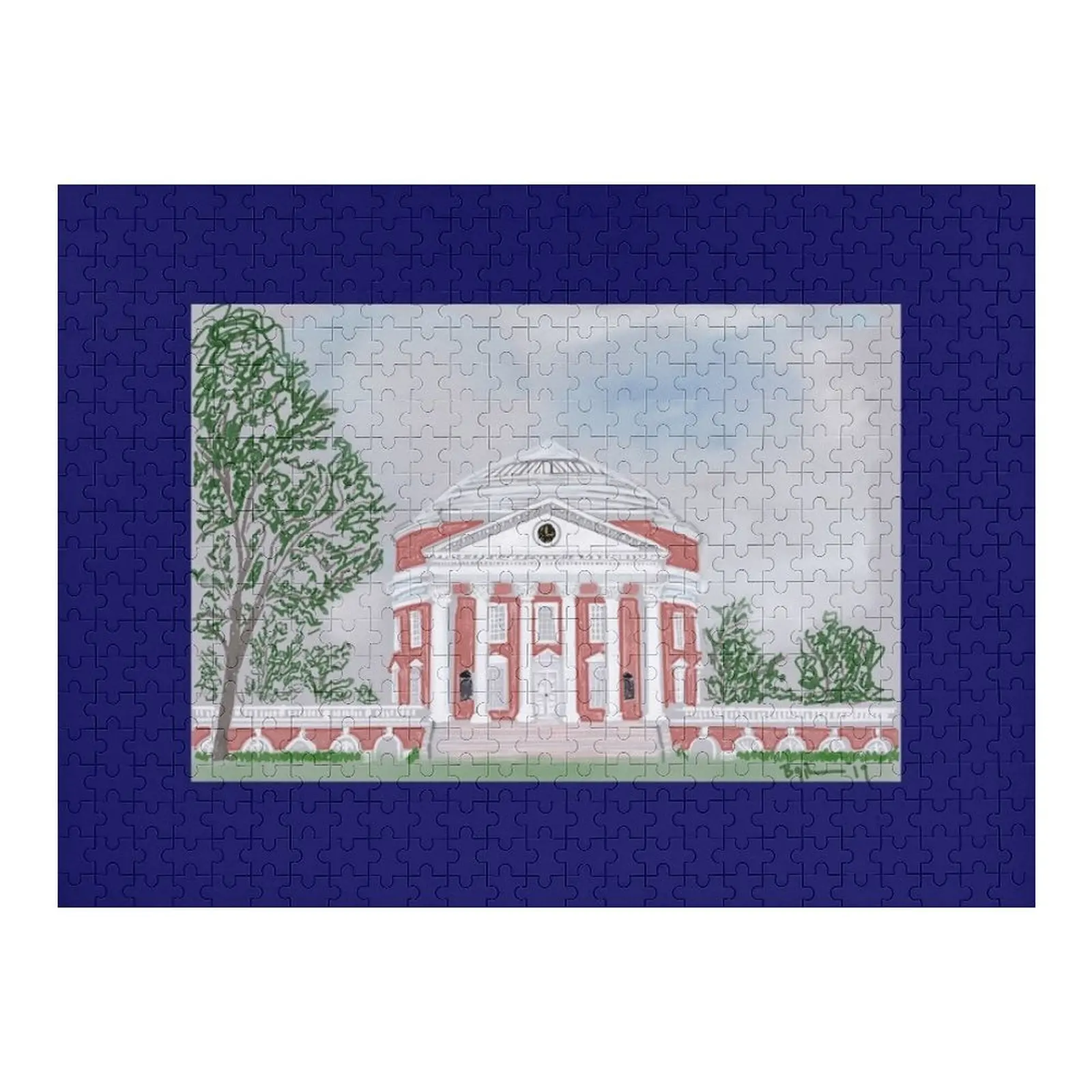 

The Rotunda Jigsaw Puzzle Custom Child Toddler Toys Personalized Kids Gifts Puzzle