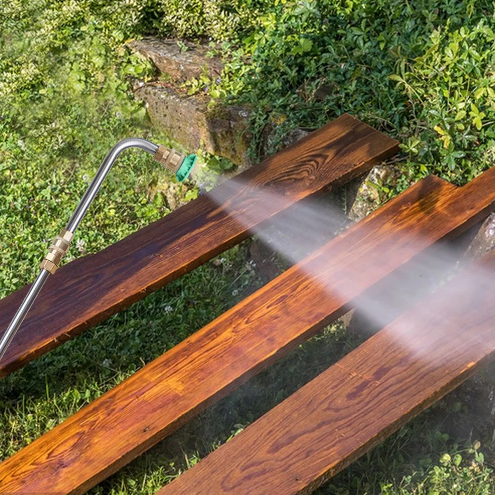 

10Pcs Water Gun Nozzle Extension Rods Set Spear Car Washer Nozzles Cleaning Tools Car Cleaning Rod Jet 4000PSI 1/4 Quick Connect