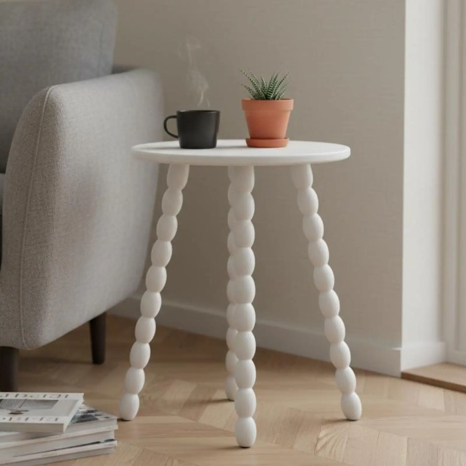 mesa-auxiliar-decorativa-vintage-con-patas-de-cuentas-artisticas-para-dormitorio-de-apartamento-pequeno