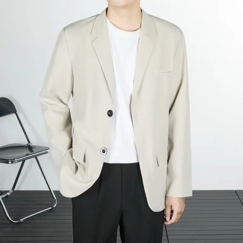 بدلة رجل أنيقة قمة ربيع الخريف جديد في الدعاوى والسترات للرجل ملابس رجالية فاخرة Blis Eer De Hombre معطف رجالي بليزر