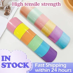 Cinta de bola adhesiva para niños y adultos, Bola de descompresión, relajante, DIY, juguetes de colores, regalo divertido, 6/12 rollos