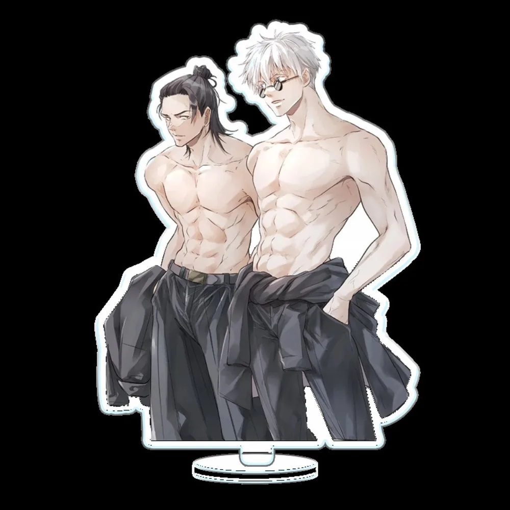 呪術廻戦アニメ周辺機器伏黒恵五条悟虎杖悠仁アクリルスタンドモデルデスクトップ装飾ファン収集ギフト