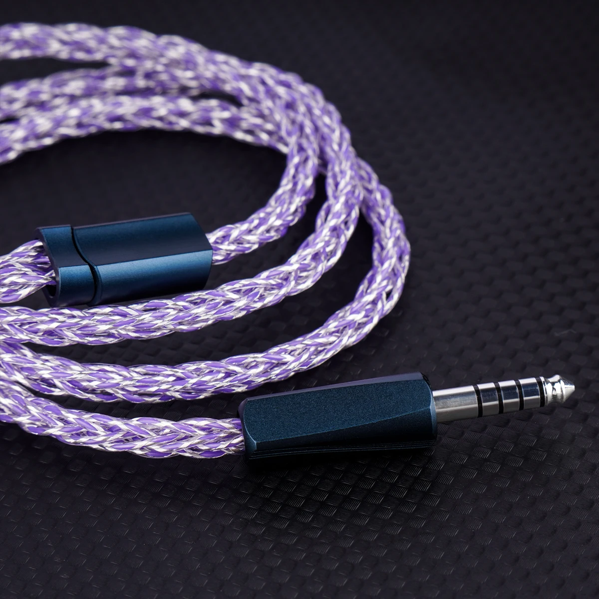 NICEHCK EpicLite Cable HiFi 6N materia prima de plata pura auricular Cable de actualización 2 pines enchufe de latón plateado para Himalaya V16 4U