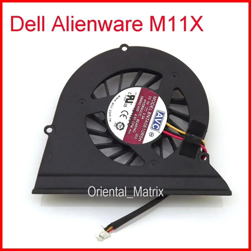 

Бесплатная доставка, новый BNTA0610R5H DC5V 0,3A для Dell Alienware M11X, кулер для процессора ноутбука, охлаждающий вентилятор