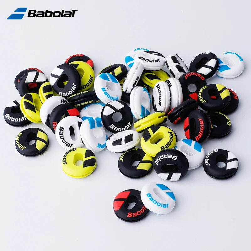 10/2Pcs Babolat Racquet Vibration Dampeners Colorful Reduce Professional Tennis Racket Accessories Damper Shock Absorber