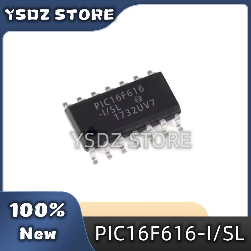 5-10PCS/LOT 100% New original PIC16F616-I/SL PIC16F616 SOP-14 in stock