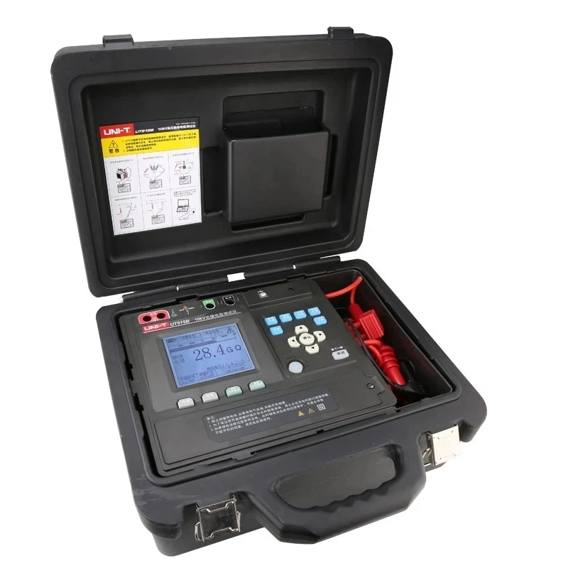 Resistance Tester Industrial Grade High Voltage Digital Megohmmeter Voltmeter Insulation Earth Resistance
