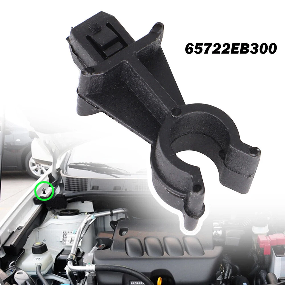 1Pc Hood Bonnet Support-Rod Clamp Clip 65722-EB300 For Nissan Qashqai J10 Navara Pathfinder R51 Accessories For Vehicles