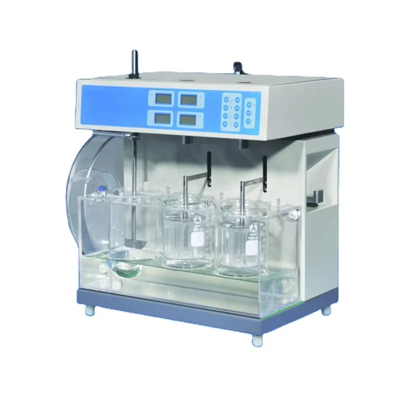 BIOSTELLAR BS-ZPJ-4 Lab Pharma Tablet Four-Usage Tester Friability Disintegration Hardness Dissolution Tester