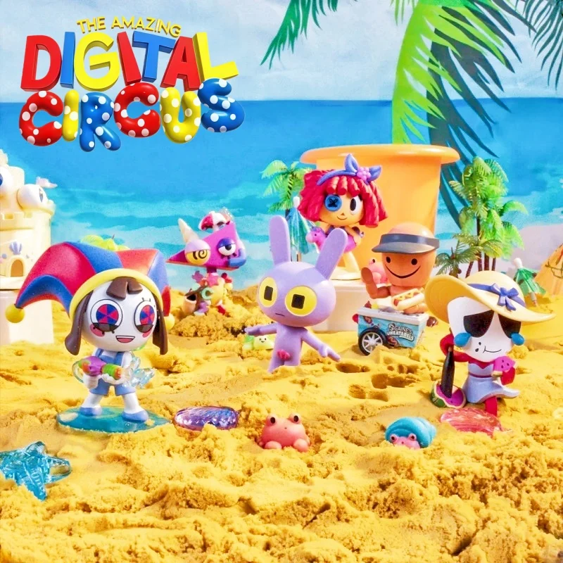

The Amazing Digital Circus Beach Series Blind Box Original New Collectible Anime Figure Mystery Box Cute Gift For TDLC Fans