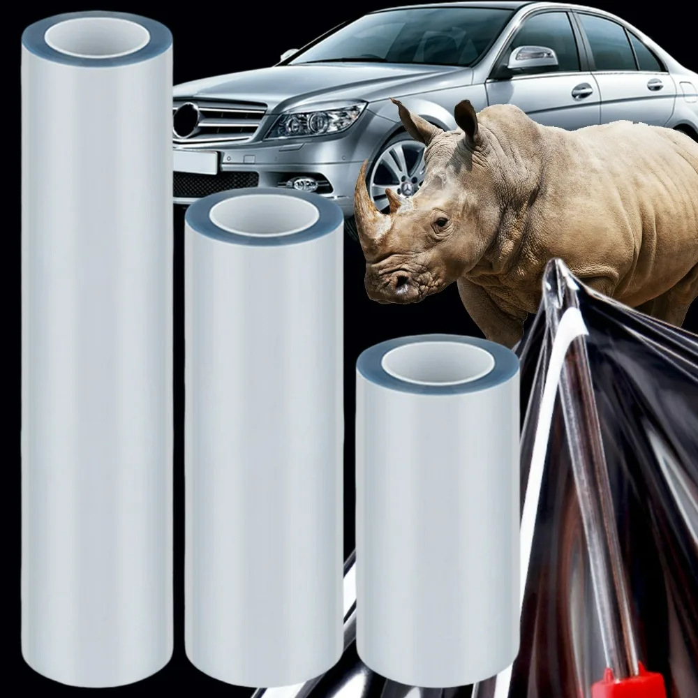 

Invisible Car Wrap Transparent Paint Protective Film Self-Healing TPU Anti Scratch Waterproof Auto Door Handle Bumper Sticker