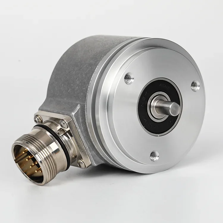 Rotary Incremental Encoder S58-D G58SSCDB1Synchro 5000-521-24 50ppr Solid Shaft 6mm HTL Wire Driver IP65 Synchronous Flange Serv