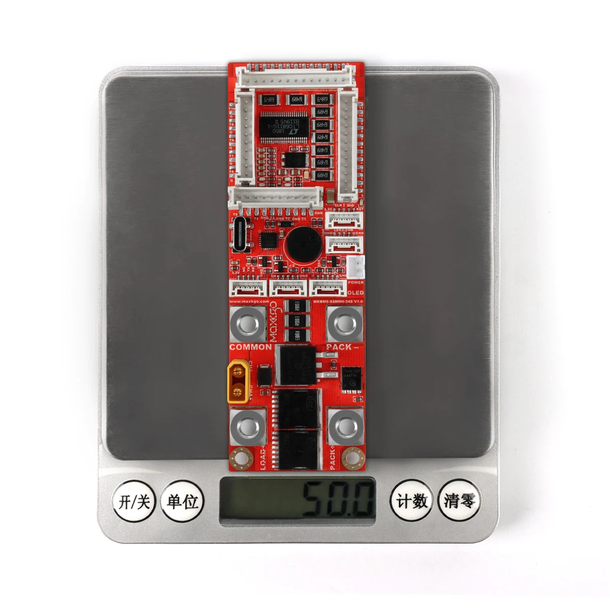Maxkgo BMS 24S 70A Smart Battery Protection Management Board for Li-ion/Lifepo4/LTO with Balance for E-bike E-skate Scooter