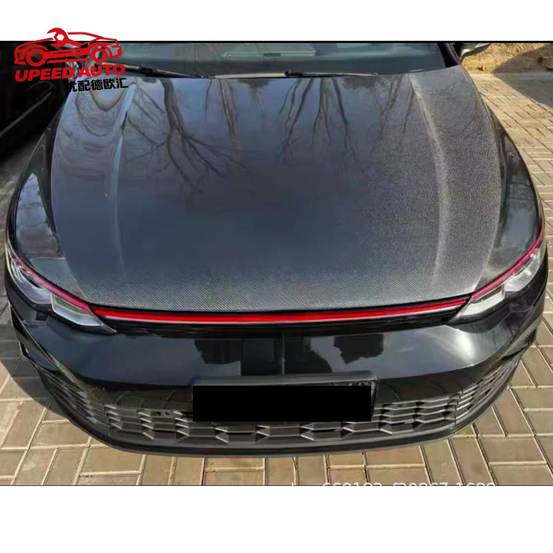 Suitable for MK8 Gti R is overseas version of the 8th generation Volkswagen Golf, original factory carbon fiber hood view 2