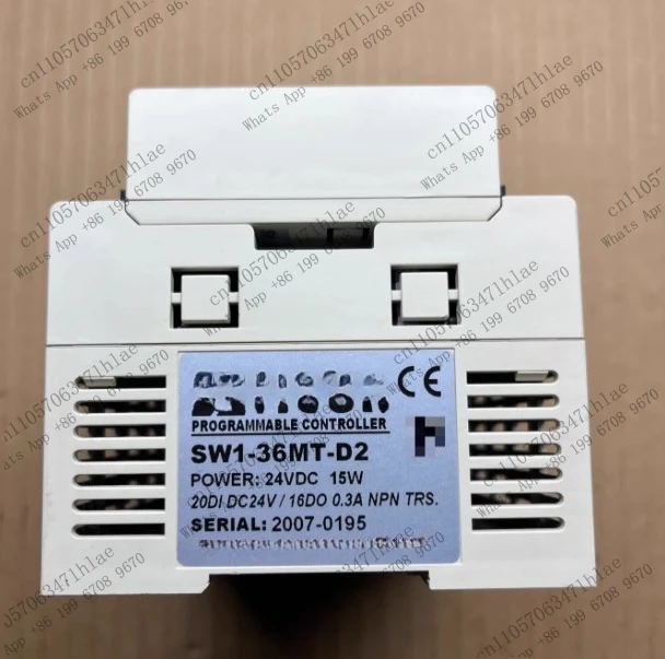 PLC Module Controller SW1-36MT-D2, Expansion Module SW-8YT-EC, tested OK