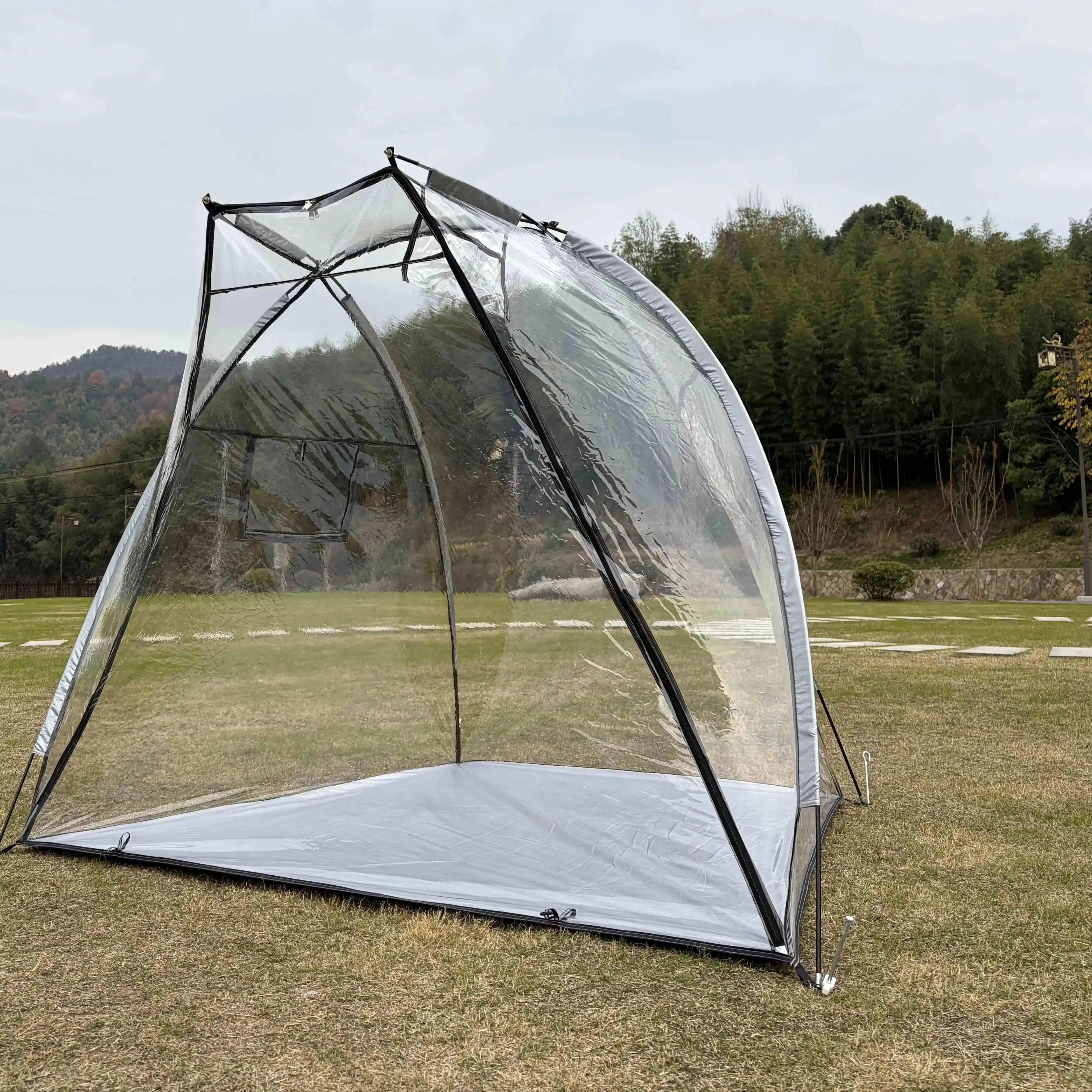 All Weather Sports Tent for Fishing, Sports Event,Camping Party Outdoor Bubble Shelter Tent,Cold  Protection Screen Room