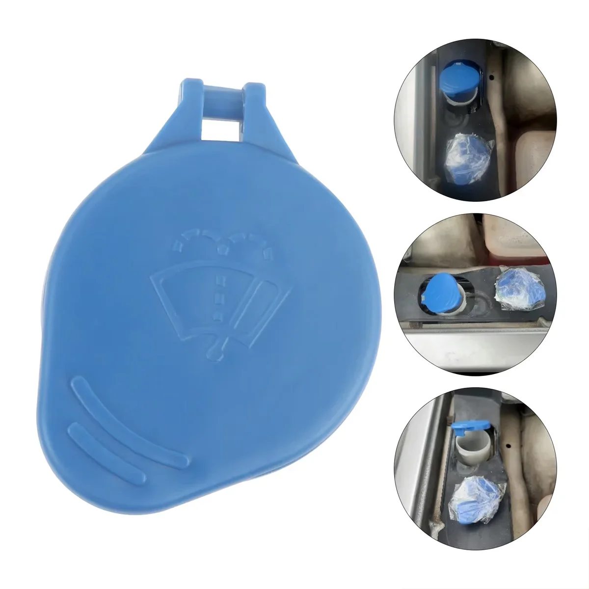 1/5/10pcs Car Wiper Cleaning Fluid Reservoir Cap Suitable For Ford Fiesta Mk5 Water Tank Cap 2002 2003 2004 2005 2006 2007 2008 - view 6