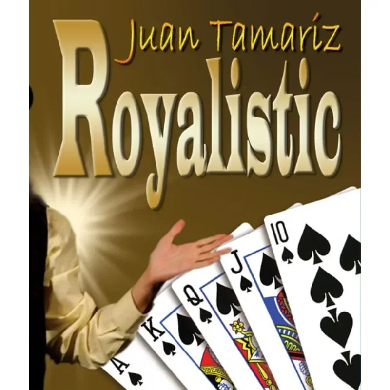 

Royalistic by Juan Tamariz Close Up Magic Trick Card Magic Card Switch Magia Magicians Prop Accessory Illusion Gimmick Tutorial