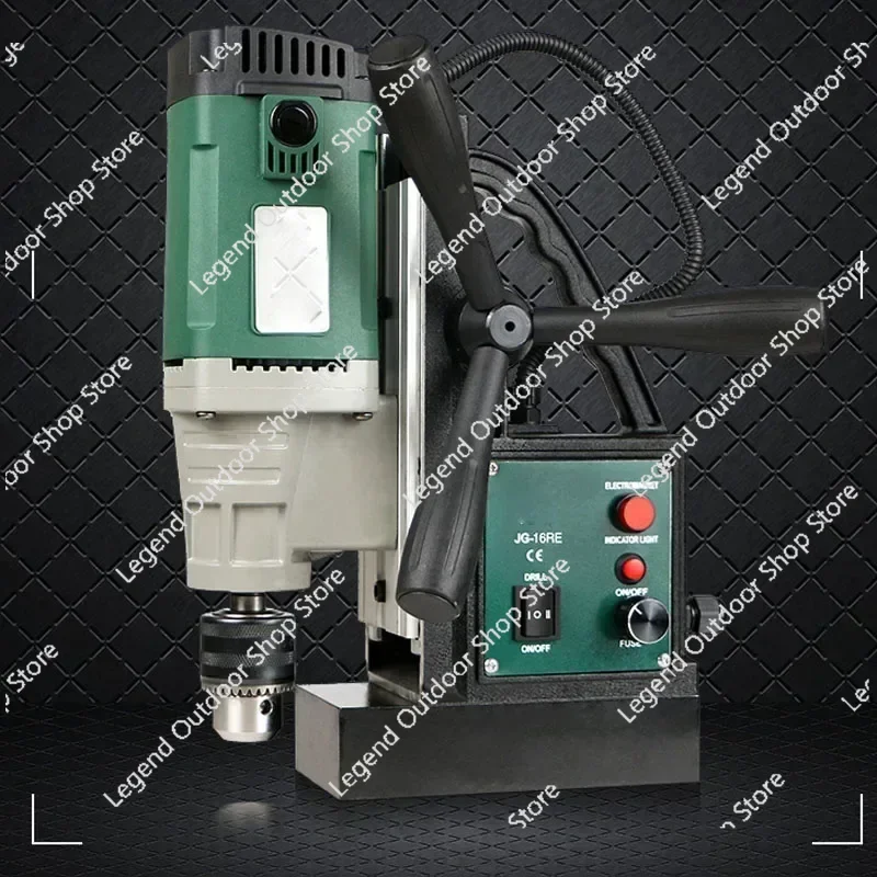 

New JG-28RE Magnetic Drill Speed-adjusting Tapping Forward Reverse Industrial Electric Drill Iron-absorbing Portable Drill