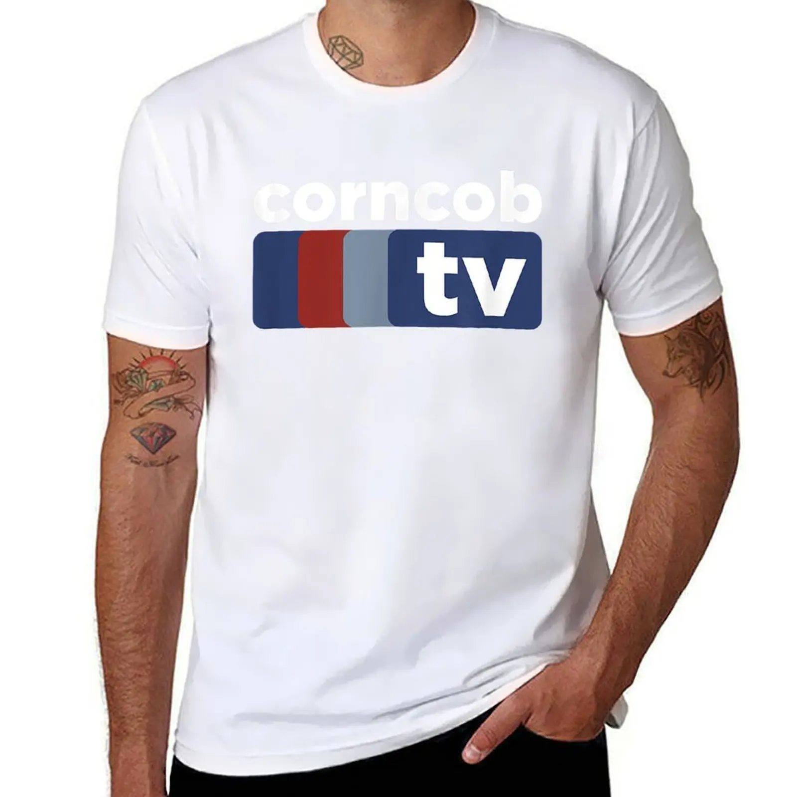 

Corncob TV I Think You Should Leave T-Shirt men t shirt cotton 100% t shirts for man graphic funny T-Shirt