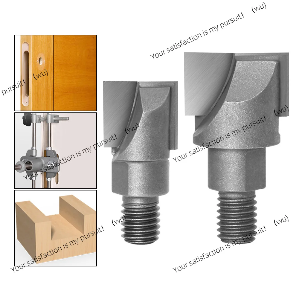 1Pcs Replacement Carbide Tip Wood Cutter 16.5/18/20/22/25/28/30mm Wood Cutter Bits Tool Kit For Mortice Lock Jig CWB16 Wood Door