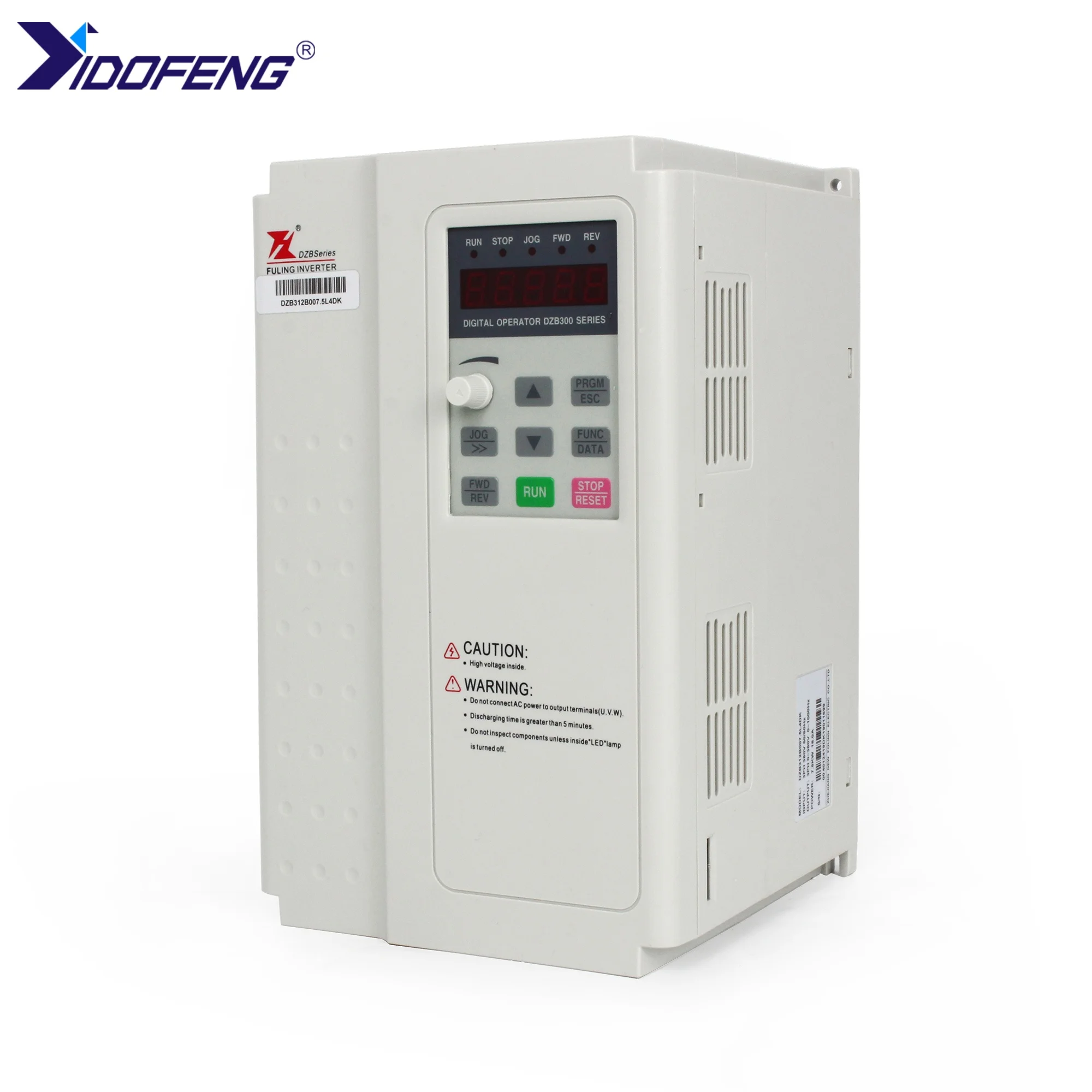 [US Stock] 2.2KW/3.7KW/5.5KW 220V Fuling VFD Inverter 3-Phase Output 0-1000Hz Speed Controller For CNC Spindle Motor