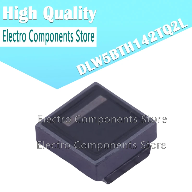 2PCS Common Mode Filter DLW5BTH142TQ2L SMD Wire Wound Chip Common Mode Choke Coil 100Ω 10MHz