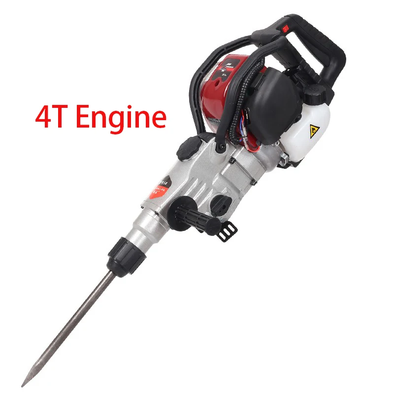 

GX35 2T 4T Gasoline Engine Multifunction Professional Stick Shovel Fast Dual Piling Crusher Field Jack Hammer Drill