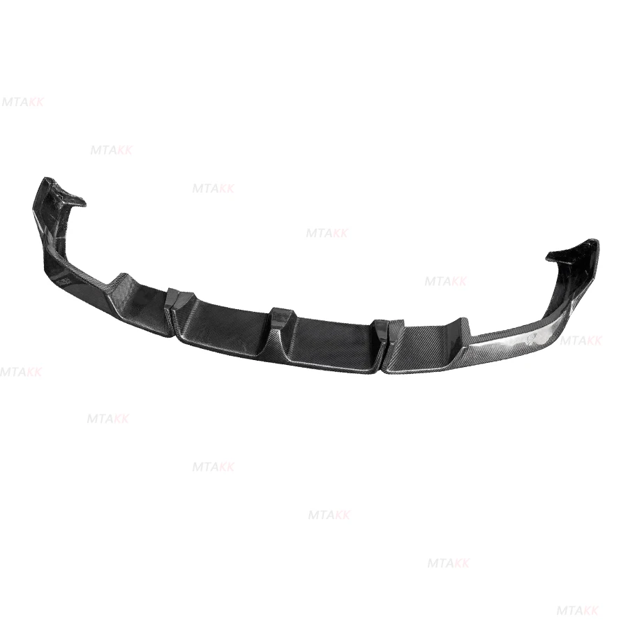 Carbon Fiber LD Style Front Bumper Lip Splitter Spolier For BMW X6M F96 2019+ Car Front Bumper Lip Spoiler Splitter  Car Bodykit