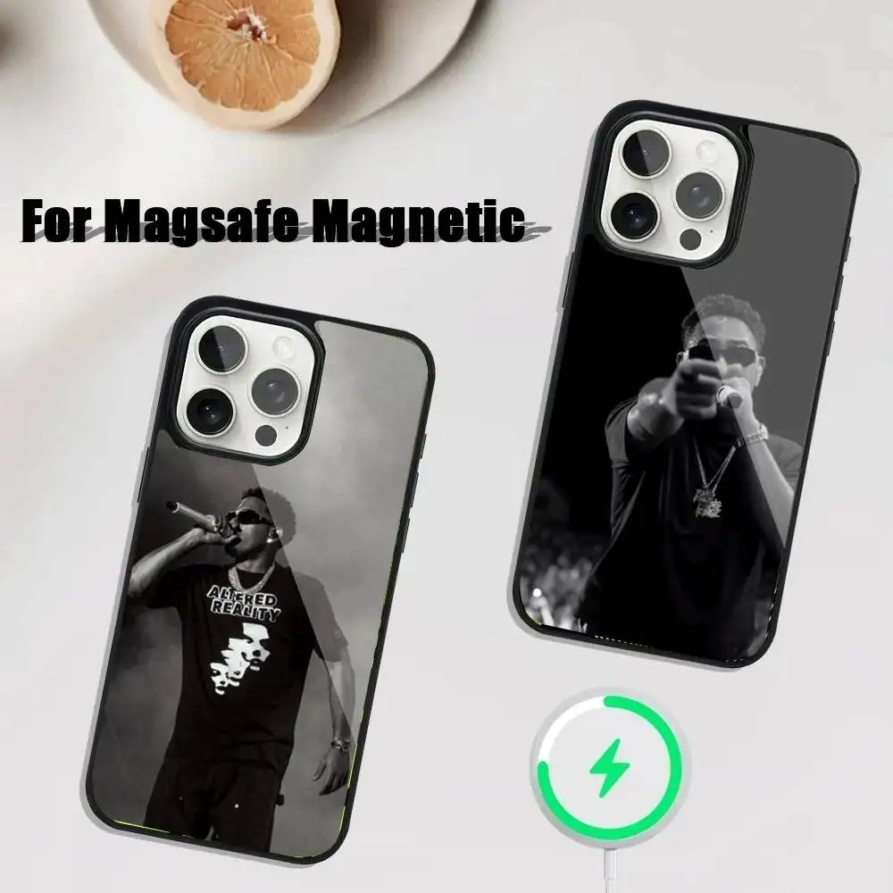 

Rapper Singer M-Myke Phone Case For iPhone 17,16,15,14,13,12,11,Pro,Max,Plus,Mini,SE4,E Magnetic Magsafe Wireless Charging