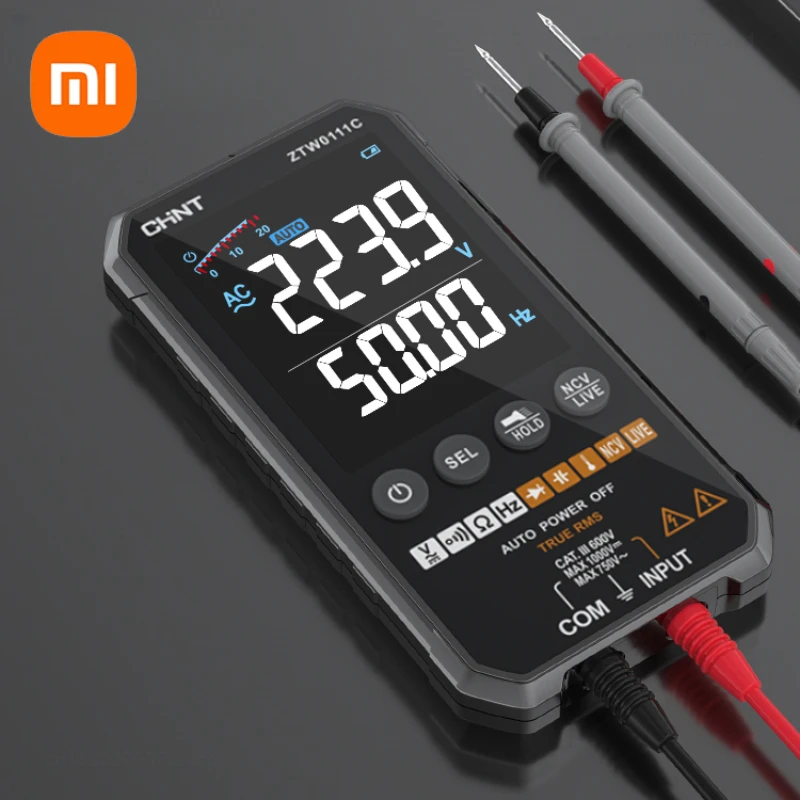 Xiapmi CHNT Multimeter Digital High Precision Automatic Portable Digital Display Maintenance Electrician Universal Meter Tools