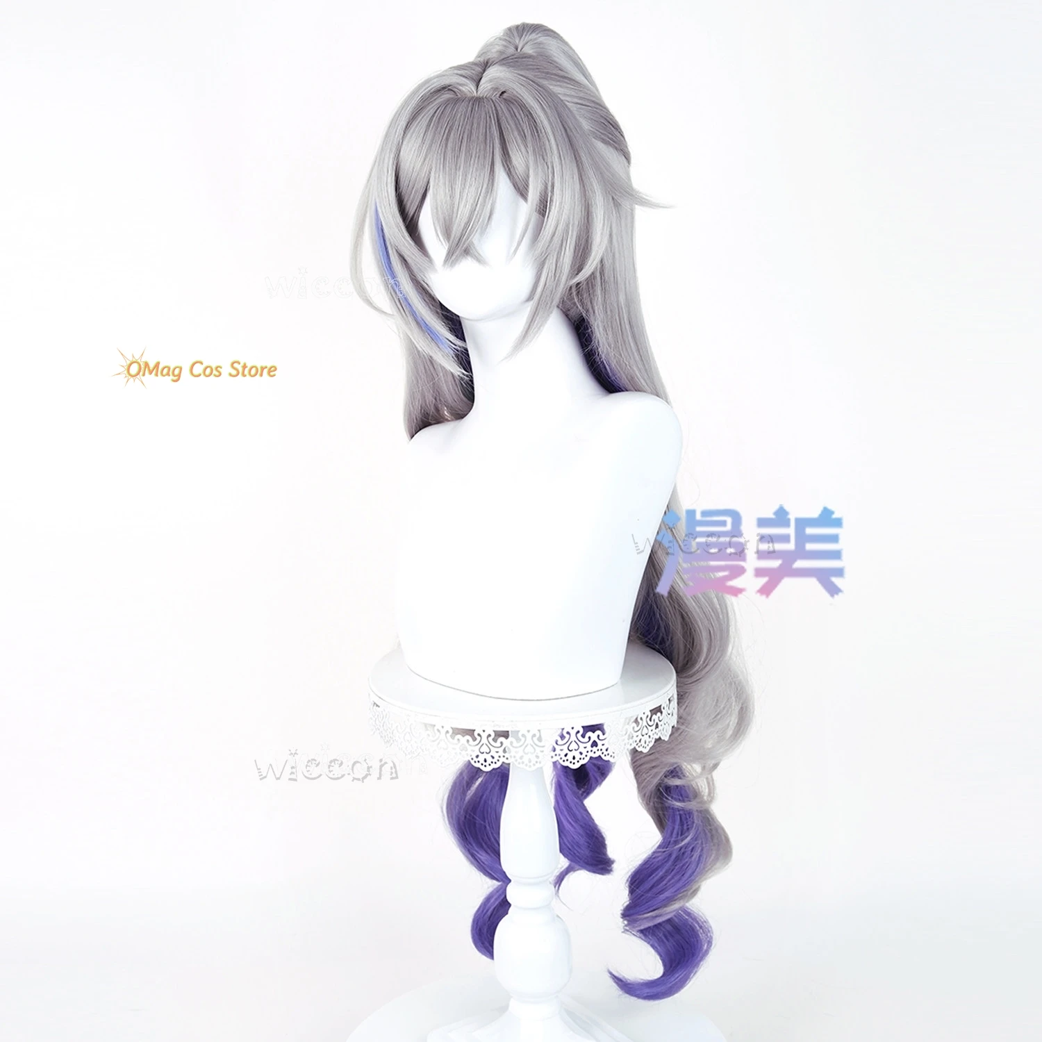 Déguisement cosplay anime Game Hsr Honkai Star Rail Silver Wolf SP Halloween Cosplay WIg Hair Halloween