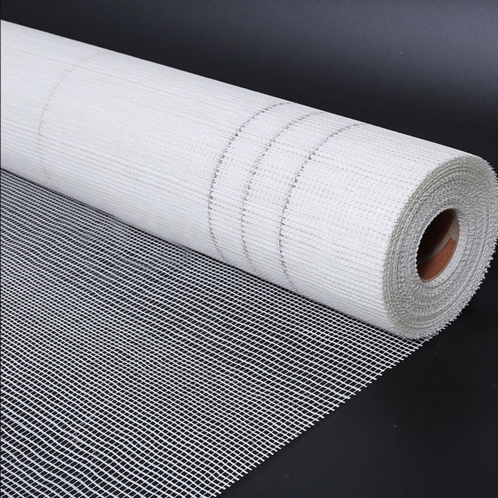 Chzimade 1X6M Glass Fiber Self-Adhesive Mesh Tape Wall Crack Repair Thermal Insulation Decorative Mesh Seam Tape