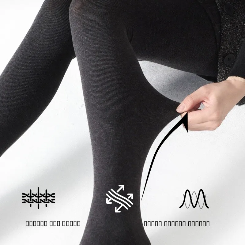 

Женские утепленные леггинсы ELINSU на флисовой подкладке, осенне-зимние, теплые, в рубчик, черные, длинные брюки, удобные, повседневные