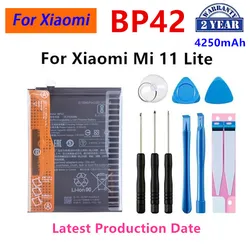 Brand New BP42 4250mAh Battery For Xiaomi  Mi 11 Lite High Quality Phone Replacement Batteries