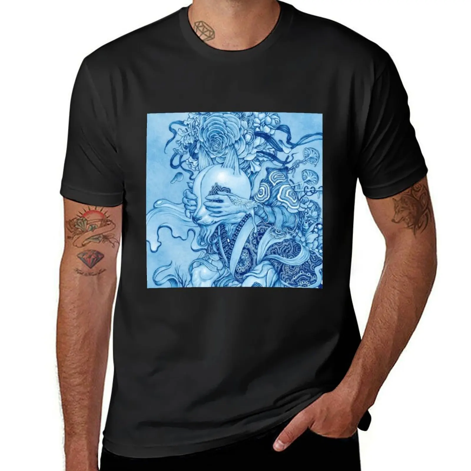 James Jean T-Shirt sweat Short sleeve tee Men's t-shirt