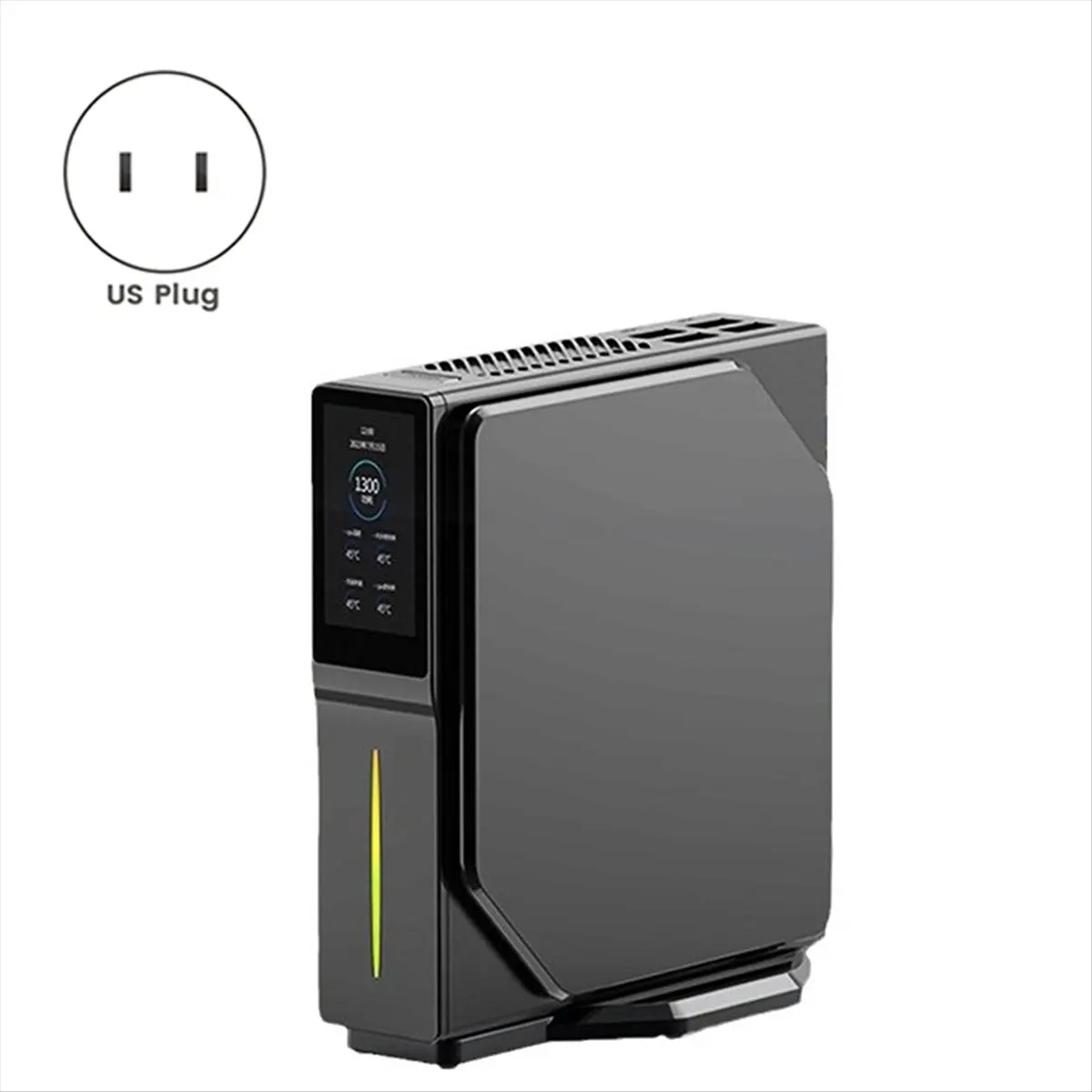 [A75T] N100 Mini PC 16GB DDR4 256G SSD Mini Desktop Computers Support HD 4K Triple Display for School/Office Small Pc US Plug