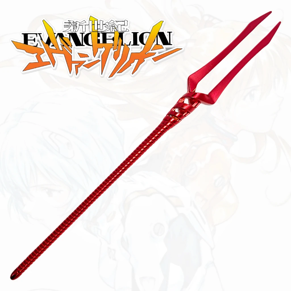 

11,4-дюймовый нож Eva Soryu Asuka Langley Metal Katana Sword Ninja, оригинальная самурайская сабля, катана Sabre, аксессуары для косплея, реквизит, игрушка